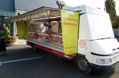 Camion vente Aux Charcuteries Gourmandes