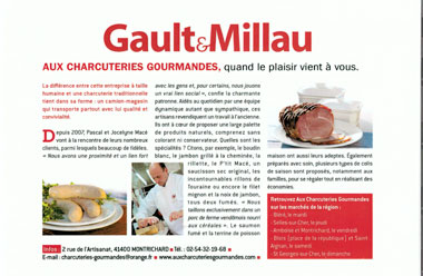 Gault & Millau - Aux Charcuteries Gourmandes